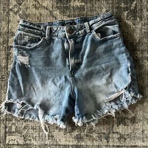 Sincerely Jules Distressed Denim Shorts